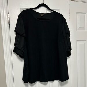 Current Air Anthropologie Puff Sleeve Top